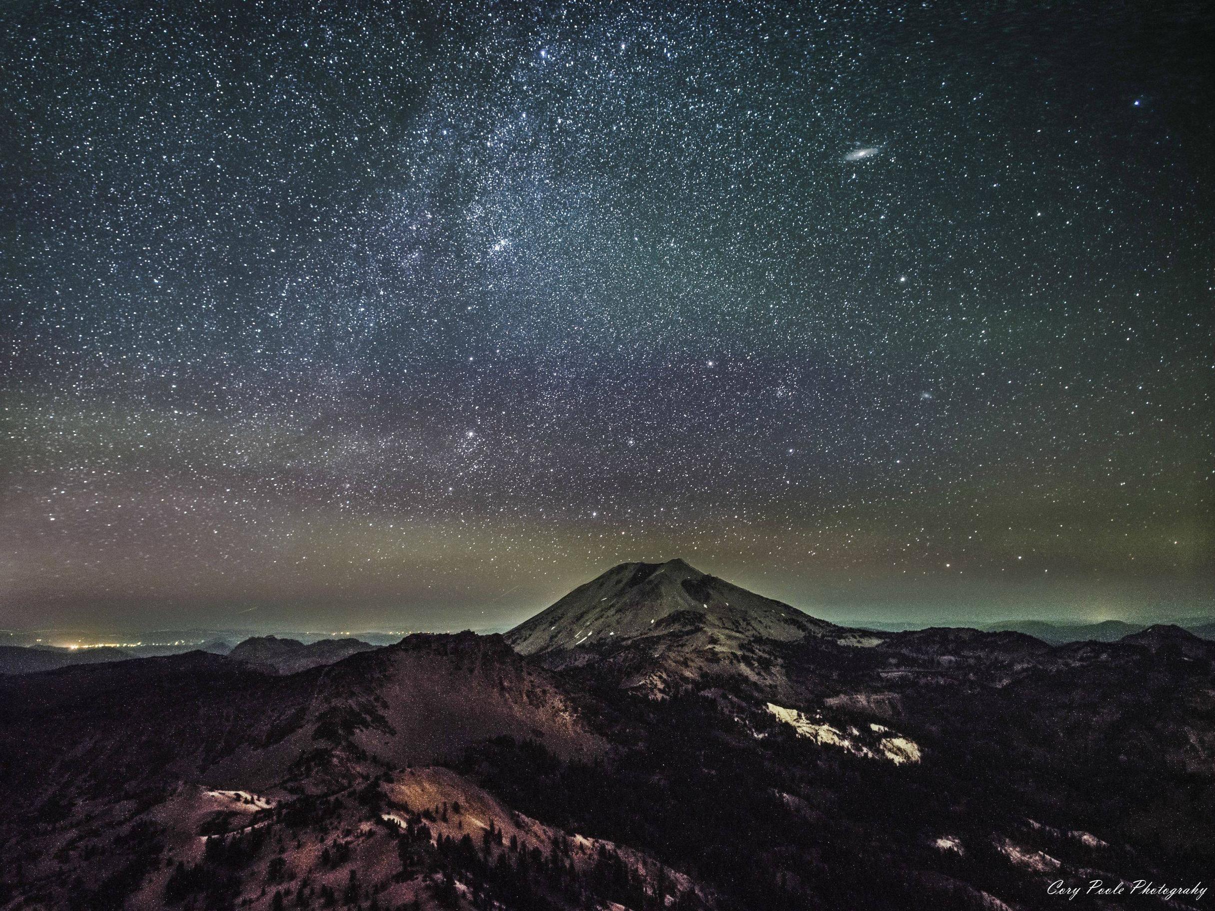 California Night Sky Beautiful