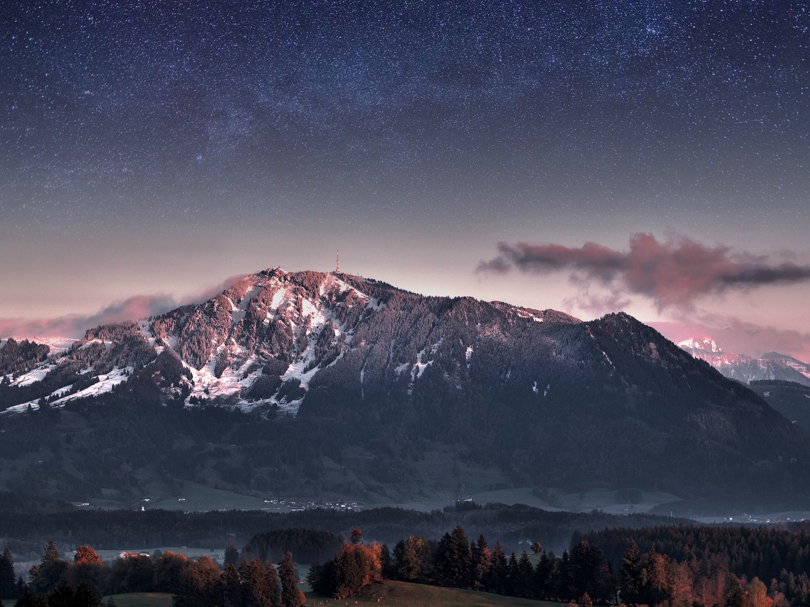 Germany Beautiful Night Sky