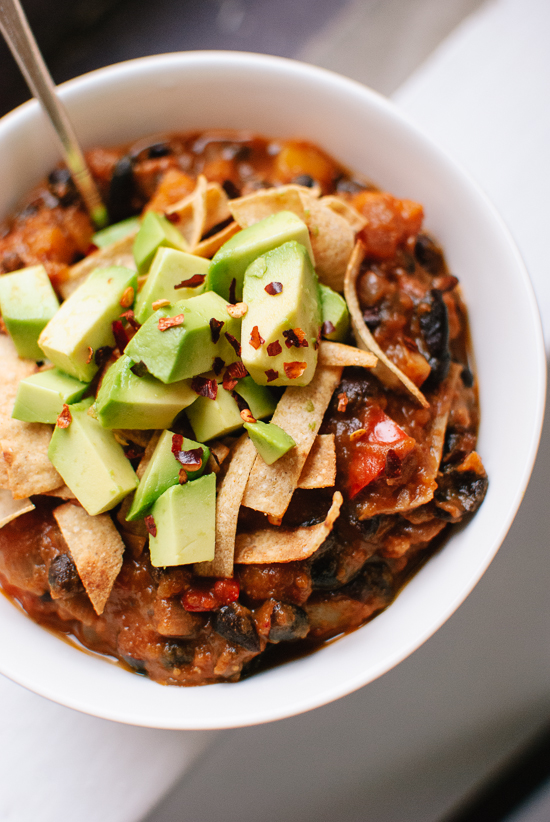 healthy vegetarian chili recipe